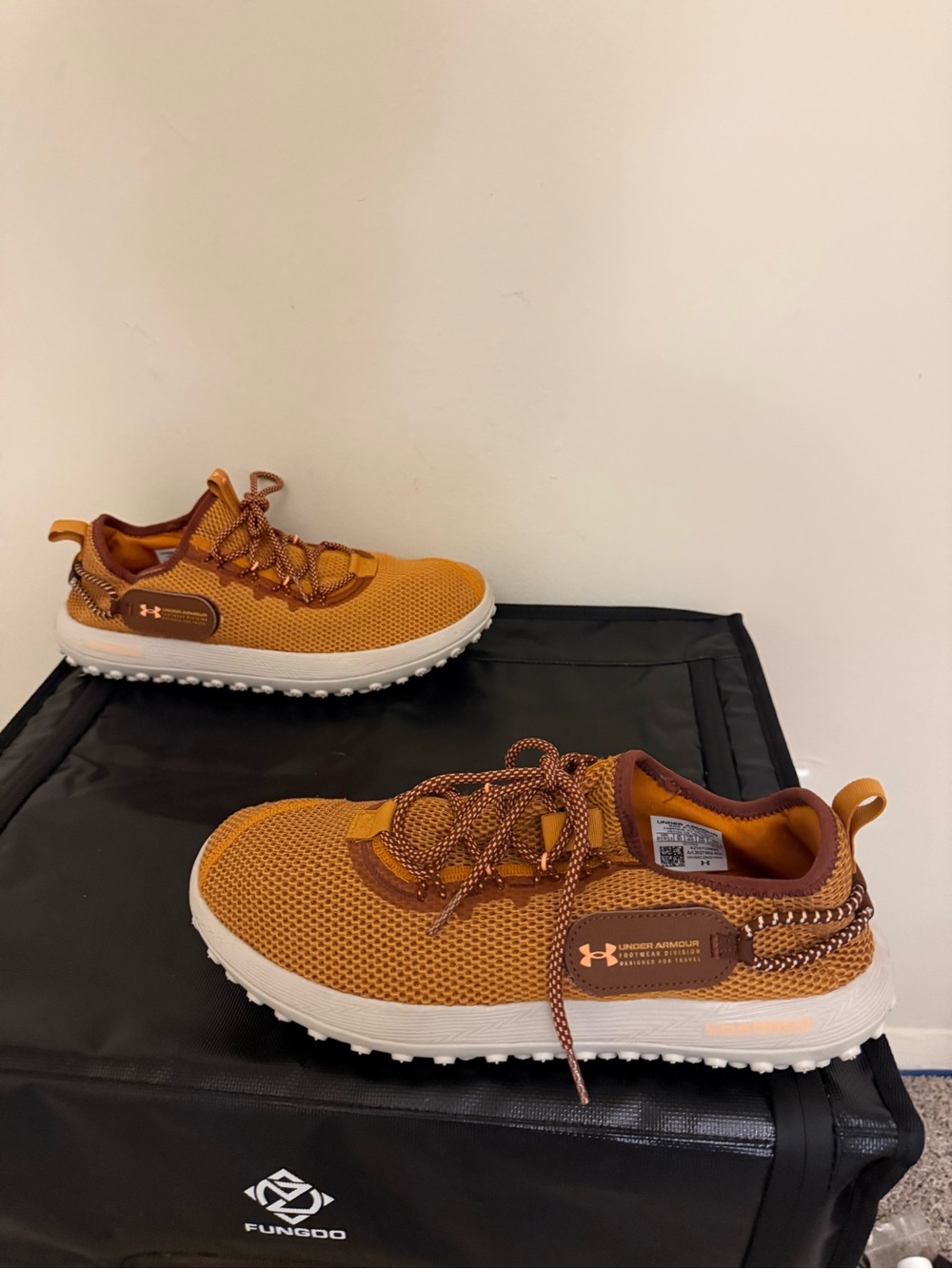 Size 11 - Under Armour Fat Tire Venture Honey Orange